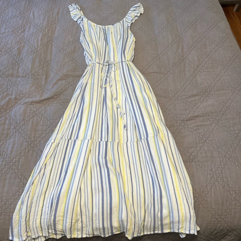 Flowy rayon maxi dress from LOFT